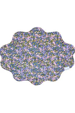 Coco & Wolf Place Settings & Linens|Reversible Wavy Placemat Made With Liberty Fabric in Wiltshire Star & Capel