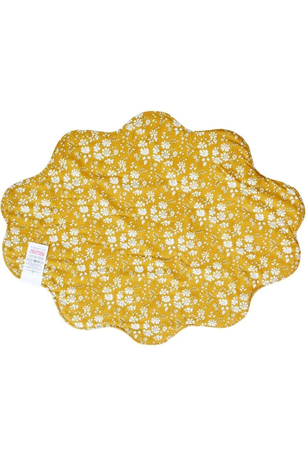 Coco & Wolf Place Settings & Linens|Reversible Wavy Placemat Made With Liberty Fabric in Wiltshire Star & Capel