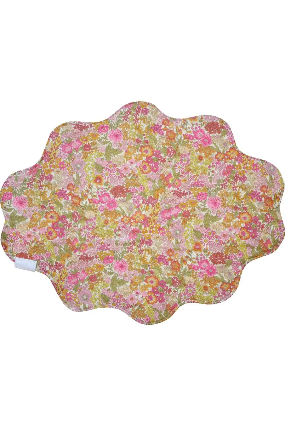 Coco & Wolf Place Settings & Linens|Reversible Wavy Placemat Made With Liberty Fabric in Dreams Of Summer & Margaret Annie