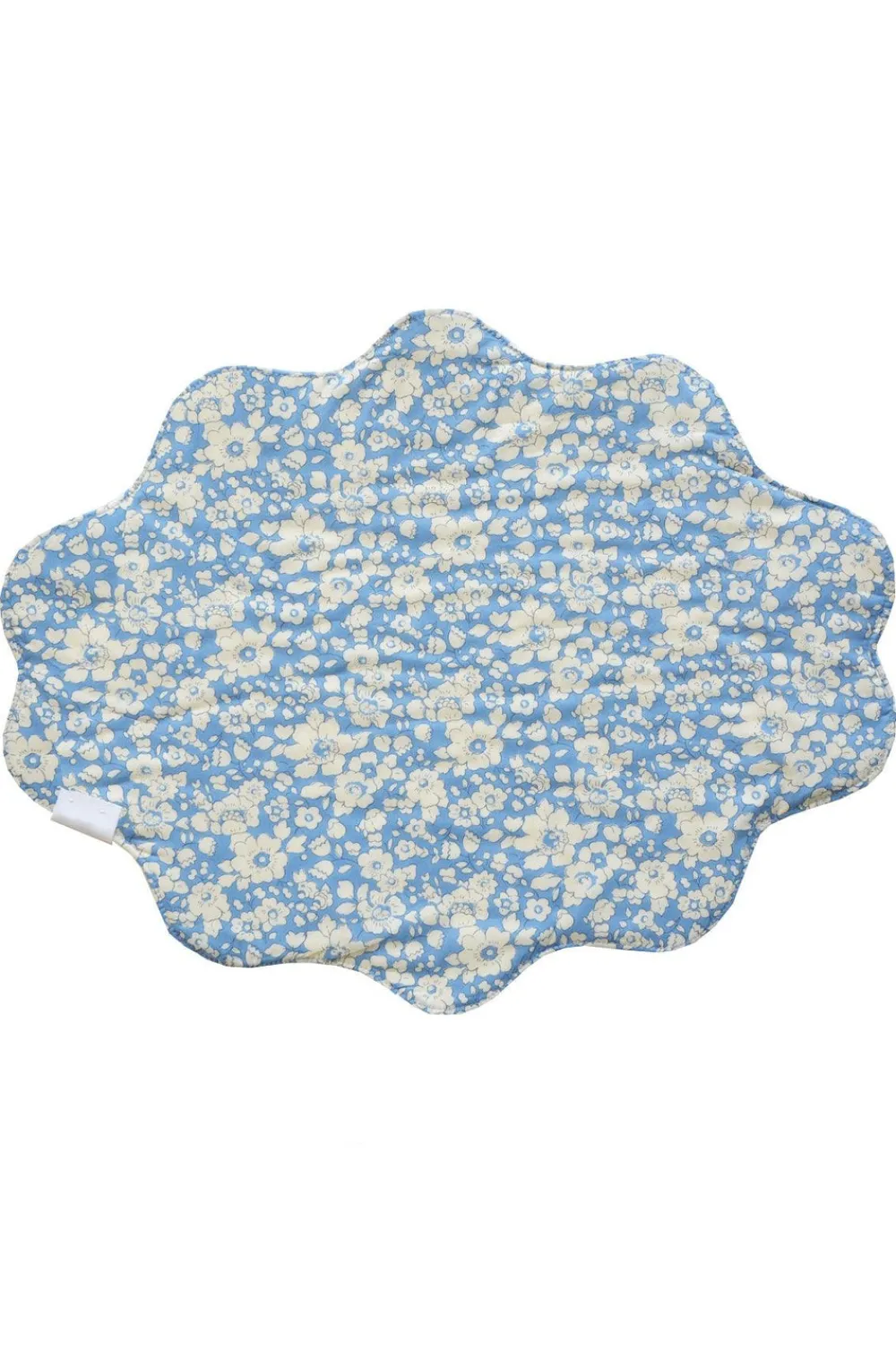 Coco & Wolf Place Settings & Linens|Reversible Wavy Placemat Made With Liberty Fabric in Ianthe & Betsy Boo