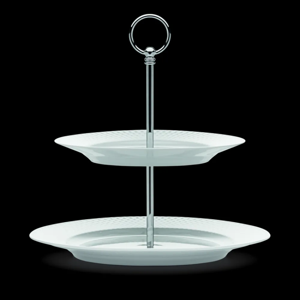Lyngby Porcelain Dinnerware|Rhombe Etagere