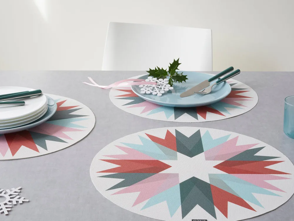 Chilewich Place Settings & Linens|Ribbon Placemat in Juniper