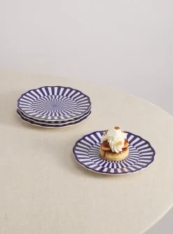 Maison Madison Dinnerware|Riviera Dessert Plate, Set of 4
