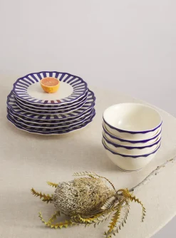 Maison Madison Dinnerware|Riviera 12-Piece Set with Cereal Bowl