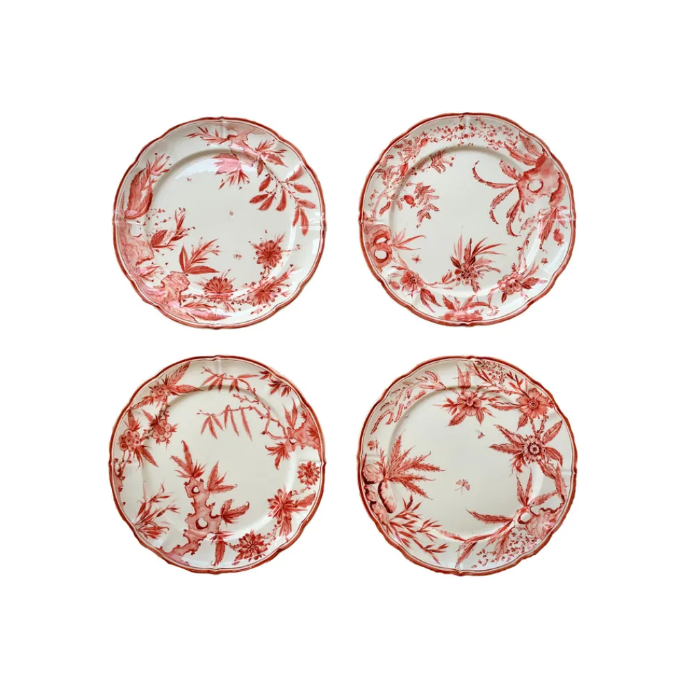 Laboratorio Paravicini Dinnerware|Rocaille White Dessert Plate