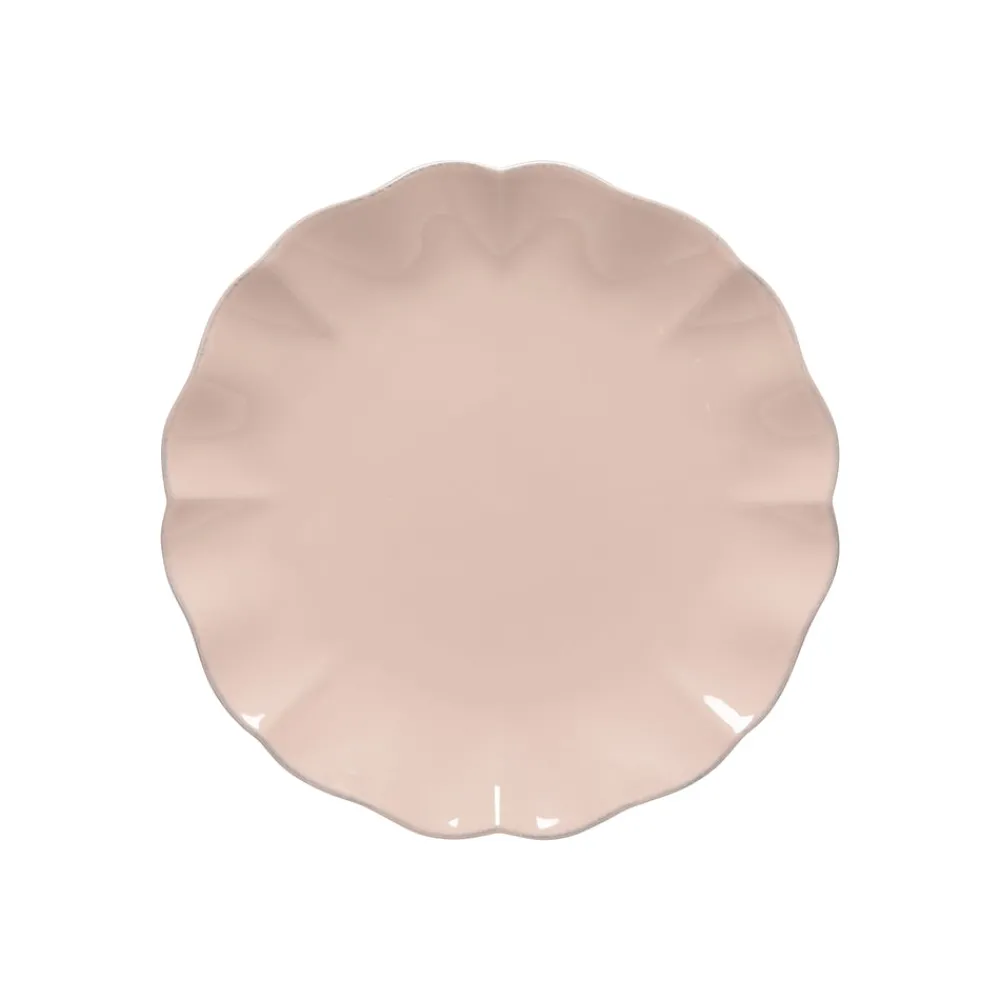 Costa Nova Dinnerware|Rosa Collection Dinner Plates in Rosé, Set of 6
