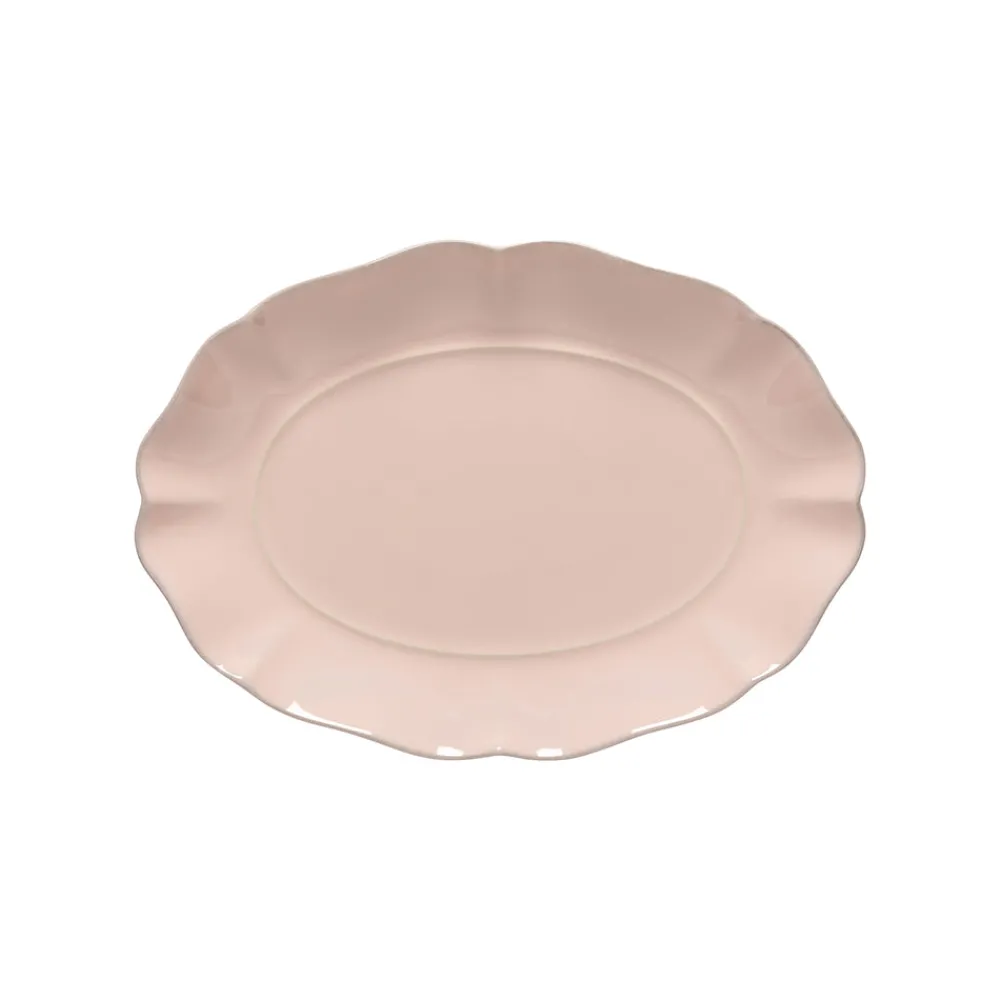Costa Nova Dinnerware|Rosa Collection Oval Platter 12" in Rosé
