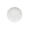 Costa Nova Dinnerware|Rosa Collection Salad Plates in White, Set of 6