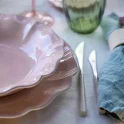 Costa Nova Dinnerware|Rosa Collection Soup/Pasta Plate in Rosé