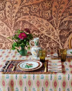 Cabana Place Settings & Linens|Rosa Tablecloth