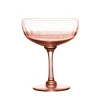The Vintage List Glassware|Rose Cocktail Glasses With Lens Design, Set of 4