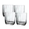 Villeroy & Boch Glassware|Rose Garden Water/Juice Tumbler Set in Clear, Set of 4