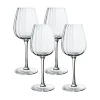 Villeroy & Boch Glassware|Rose Garden White Wine in Clear, Set of 4