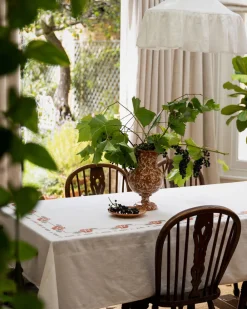 Sharland England Place Settings & Linens|Rose Tapestry Napkins, Set of 4