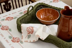 Sharland England Place Settings & Linens|Rose Tapestry Tablecloth