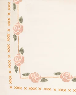 Sharland England Place Settings & Linens|Rose Tapestry Tablecloth