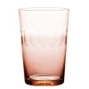 The Vintage List Glassware|Rose Tumblers With Lens Design, Set of 4