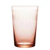 The Vintage List Glassware|Rose Tumblers With Ovals Design, Set of 4