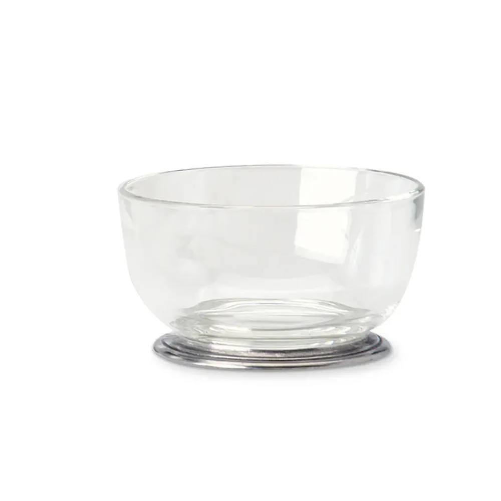 Match Dinnerware|Round Crystal Bowl, Small