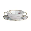 Royal Crown Derby Dinnerware|Royal Antoinette Cream Soup Bowl & Stand