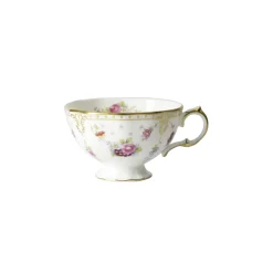 Royal Crown Derby Dinnerware|Royal Antoinette Tea Cup & Saucer