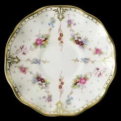 Royal Crown Derby Dinnerware|Royal Antoinette Tea Cup & Saucer