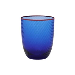 Cabana Glassware|Salon Murano Glass in Dark Blue