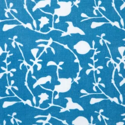 Caravan Place Settings & Linens|Sanctuary Printed Napkins in Blue, Set of 4