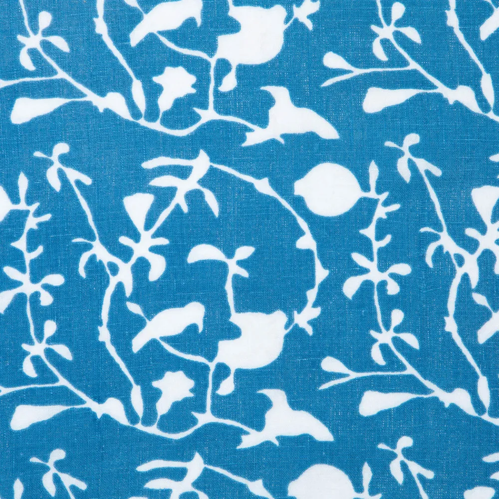 Caravan Place Settings & Linens|Sanctuary Printed Napkins in Blue, Set of 4