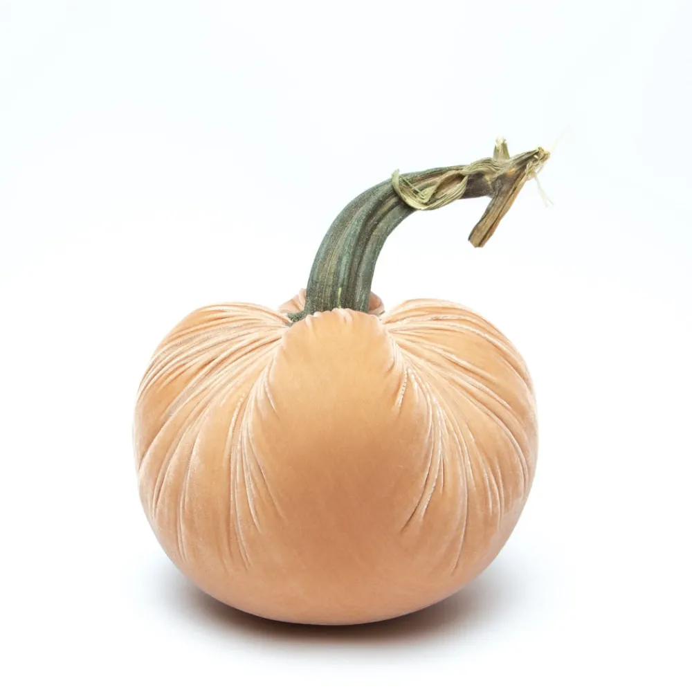 Hot Skwash Living|Décor|Sandstone Silk Velvet Pumpkin