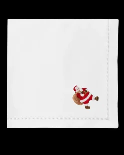 Henry Handwork Place Settings & Linens|Santa Napkin