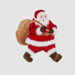Henry Handwork Place Settings & Linens|Santa Napkin