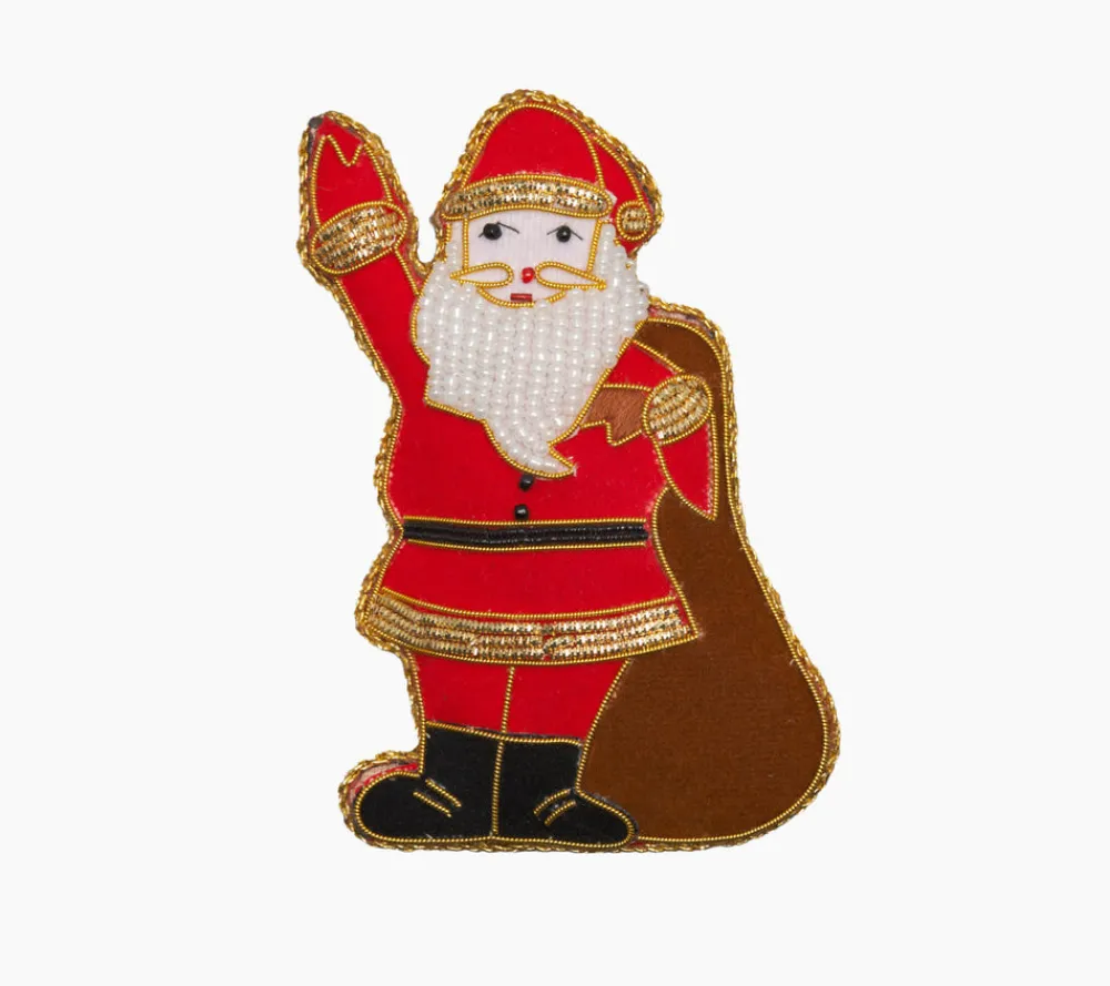 Henry Handwork Place Settings & Linens|Santa Ornament