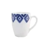 VIETRI Dinnerware|Santorini Diamond Mug