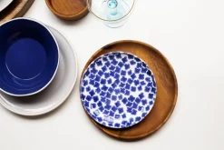 VIETRI Dinnerware|Santorini Flower Salad Plate