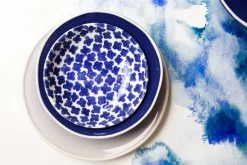 VIETRI Dinnerware|Santorini Flower Salad Plate