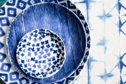 VIETRI Dinnerware|Santorini Stripe Salad Plate