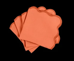 Matouk Place Settings & Linens|Scallop Edge Napkin, Set of 4
