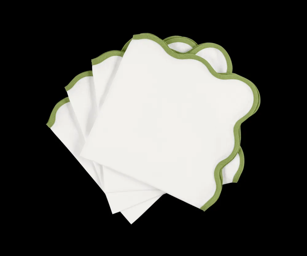 Matouk Place Settings & Linens|Scallop Edge Napkin, Set of 4