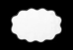 Matouk Place Settings & Linens|Scallop Edge Oval Placemat, Set of 4