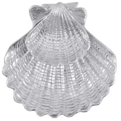 Mariposa Dinnerware|Scallop Shell 2-Piece Chip & Dip Set