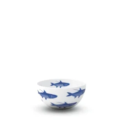 Caskata Dinnerware|School of Fish Snack Bowl