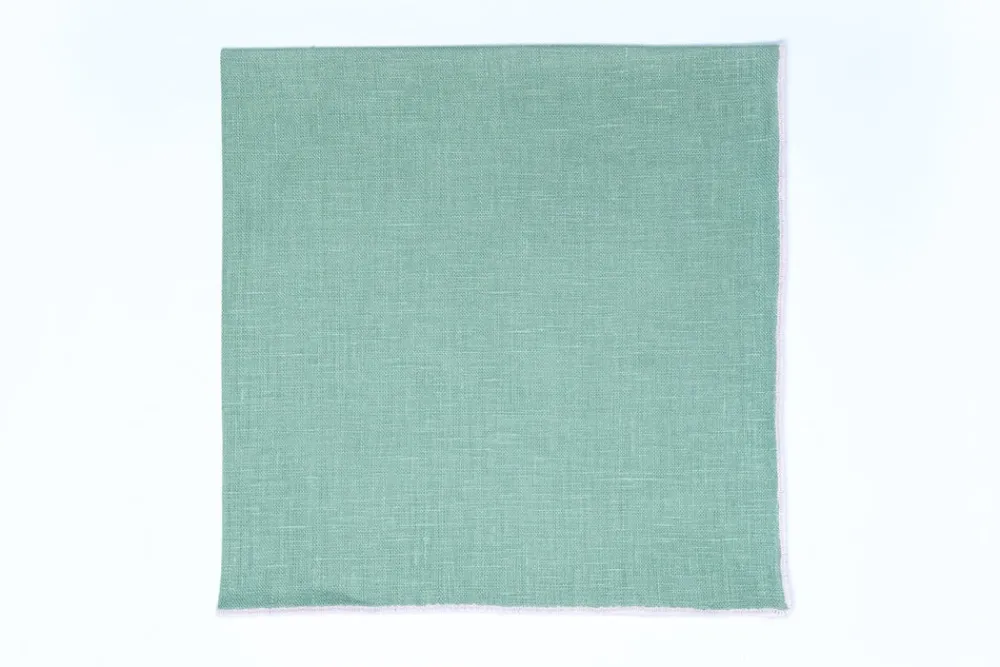 TriChi Design Place Settings & Linens|Sea Sonen Napkin Pink Small Trim, Set of 4