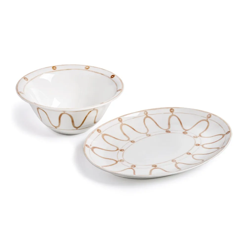Themis Z Dinnerware|Serenity Serving Platter