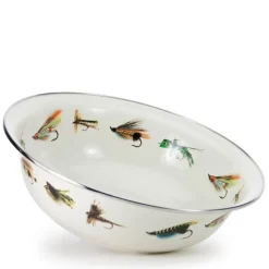 Golden Rabbit Dinnerware|Serving Bowl in Flying Fish