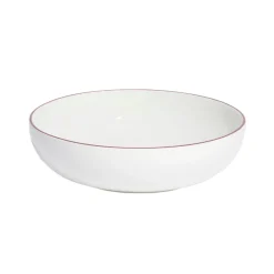 Made In Dinnerware|Serving Bowl in Red Rim