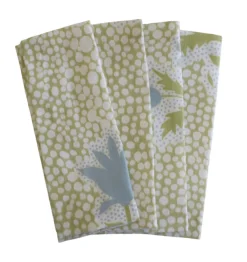 Maggie Bentley Designs Place Settings & Linens|Shagreen Tulip Napkins, Set of 4