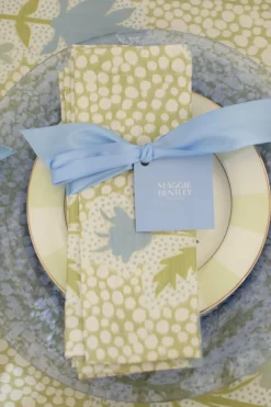 Maggie Bentley Designs Place Settings & Linens|Shagreen Tulip Napkins, Set of 4