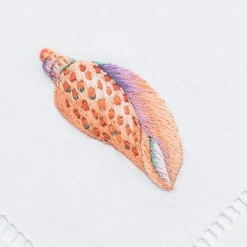 Henry Handwork Place Settings & Linens|Shell Blush Mixed Cocktail Napkin Set