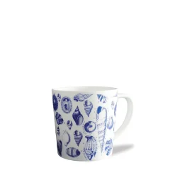 Caskata Dinnerware|Shell Mug Blue
